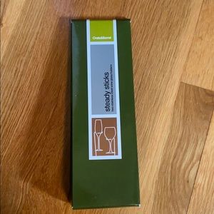 Crate & Barrel steady sticks for wine glasses
